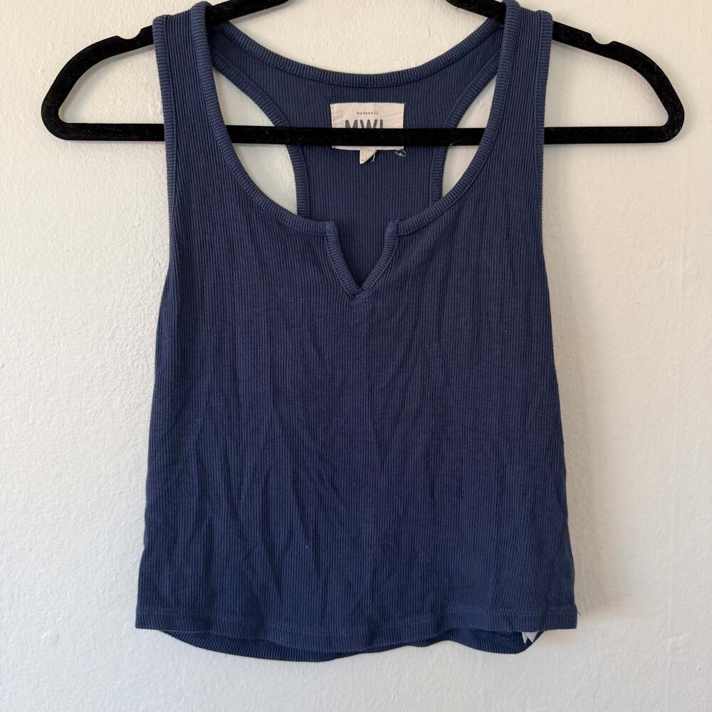 MWL Madewell v-neck cotton tank top